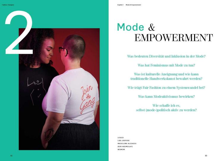 Produktbild Fashion Changers - Wie wir mit fairer Mode die Welt verändern können (Deutsch, Vreni Jäckle, 2020)