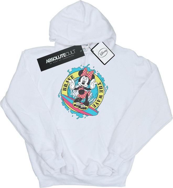 Immagine prodotto Disney Minnie Mouse Brave The Wave Felpa con Cappuccio Uomo (M)