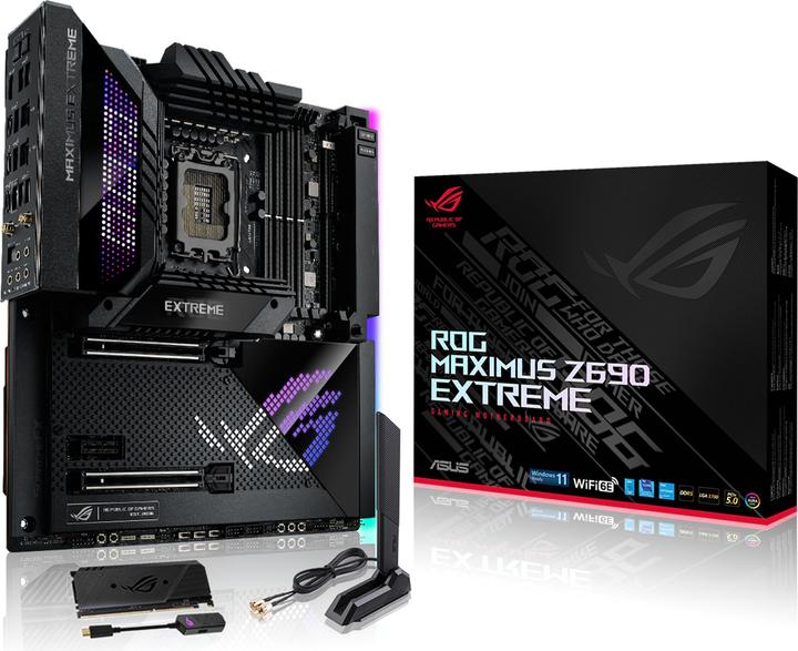 Actual product image ASUS ROG Maximus Z690 Extreme (LGA 1700, Intel Z690 (DDR5), E-ATX)