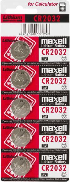 Immagine prodotto Maxell Electronics CR2032 (5 pz., CR2032, 220 mAh)