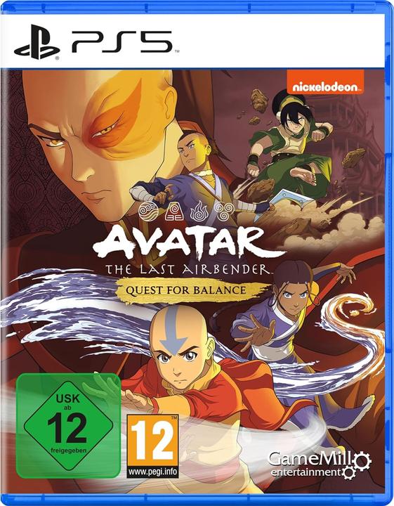 Produktbild GameMill Entertainment Avatar: The Last Airbender - Quest for Balance (PS5, DE)