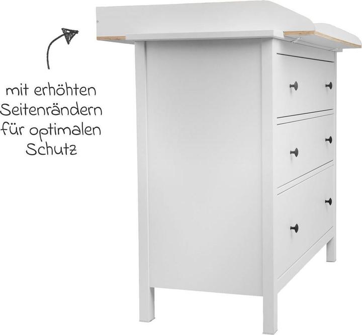 Actual product image jonka Wickelkommoden Wickelaufsatz für IKEA Hemnes Kommoden -