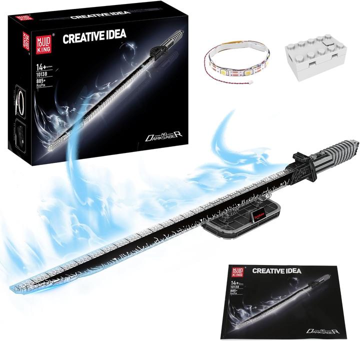 Actual product image Mould King Black sabre
