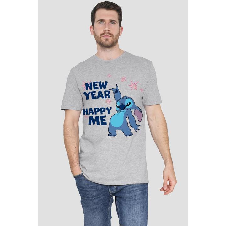 Immagine prodotto Lilo & Stitch New Year, Happy Me Maglietta Uomo (XXL)