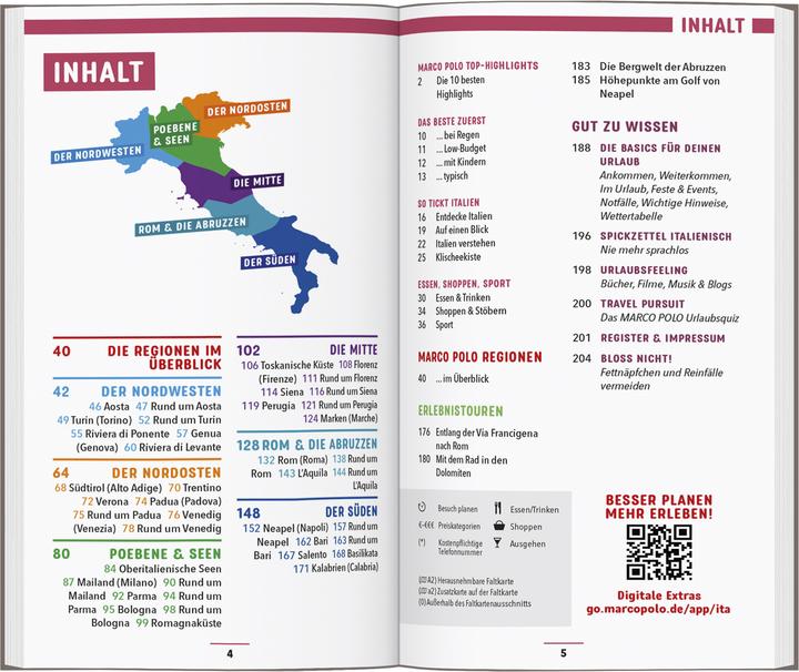Produktbild Reiseführer Italien (Deutsch, Stefanie Buommino, Stefanie Claus, Bettina Dürr, 2024)
