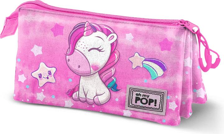 Actual product image Oh My Pop! Triple Pencil Case Daydream