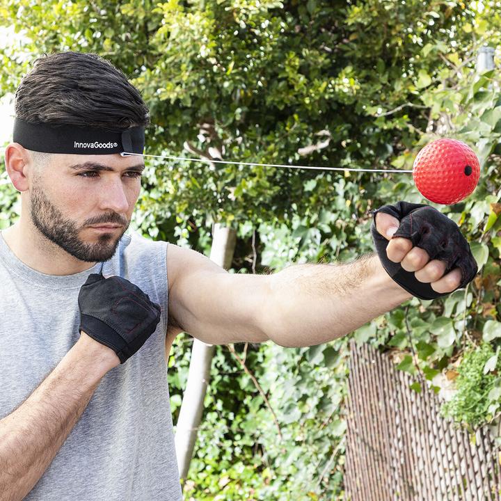 Immagine prodotto InnovaGoods Set di palline per allenamento e riflessi Balxing (3.80 cm, 0.03 kg)