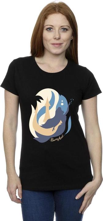 Image du produit Disney - T-shirt THE LITTLE MERMAID COLOUR SILHOUETTES - Femme (XL)