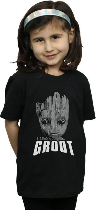 Immagine prodotto Guardians Of The Galaxy Groot Face Maglietta Ragazze (116)
