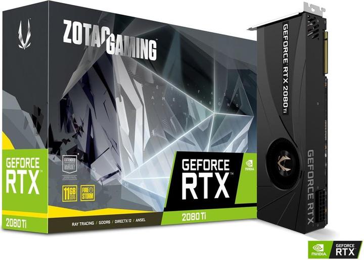 Actual product image Zotac Gaming RTX 2080 Ti Blower (11 GB)