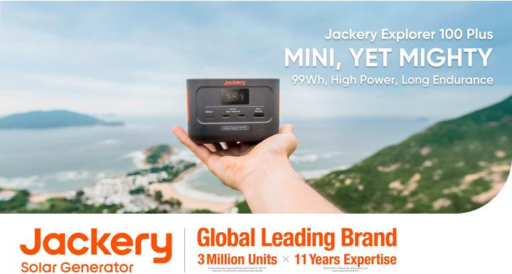 Actual product image Jackery Explorer 100 Plus (99 Wh, 0.97 kg)