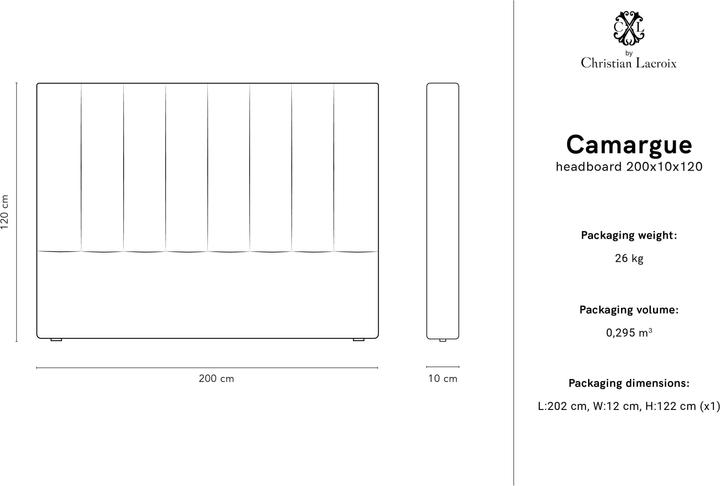 Actual product image CXL by Christian Lacroix Camargue (200 x 10 x 120 cm)