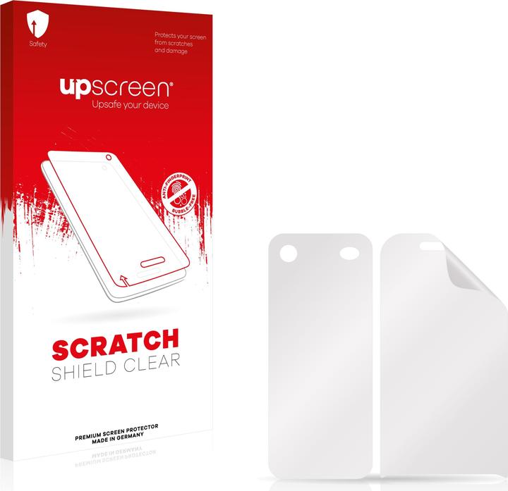 Actual product image upscreen Scratch Shield Protector (1 Piece, Nokia 2660 Flip)