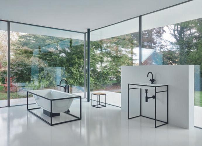 Actual product image Bette Lux Shape rectangular bathtub free-standing 170x75x45cm, 2 sloping backs, 3451- (156 l, 170 cm, 75 cm)