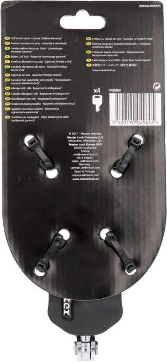 Image du produit Master Lock Handschellenschloss Street Cuff