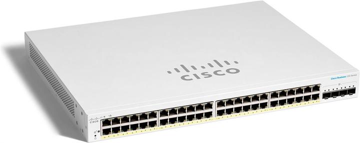 Image du produit Cisco PoE+ Switch CBS220-48P-4G 52 Port (52 Ports)