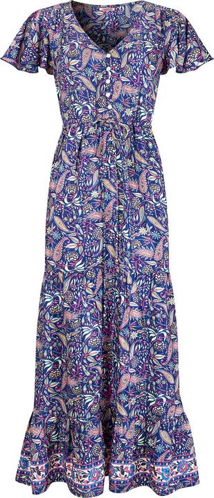 Produktbild Joe Browns Petite Boho Paisley Printed Frilly Sleeve Tiered Maxi Dress (12)