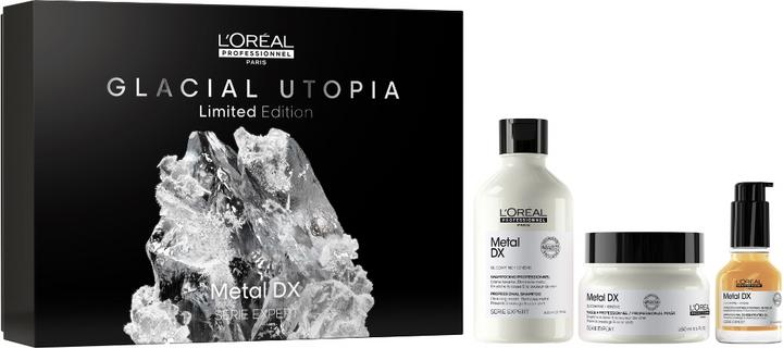 Image du produit L'Oréal Professionnel Metal DX Trio Coffret - 600ml (Set soin capillaire)