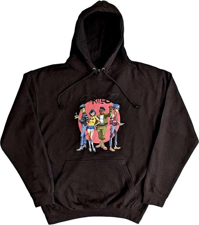 Gorillaz Adult Group Circle Rise Pullover Hoodie