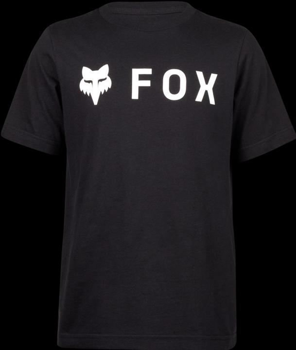 Fox Tee 23 Yth Absolute Ss Blk Ys (S)