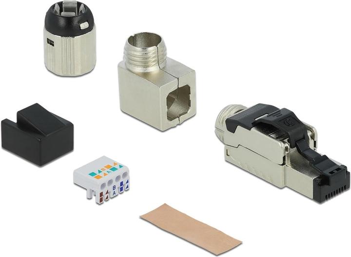 Immagine prodotto Delock Spina RJ45 Cat.8.1 gruppo di campo, 1 pezzo, metallo (Connettore del cavo di rete)