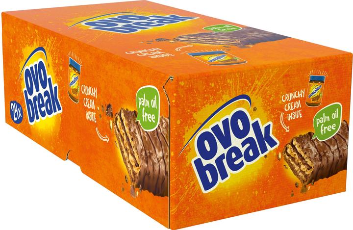 Ovomaltine Schokoladenriegel Ovo Break Waffelriegel 24 x 39 g (1140 g)