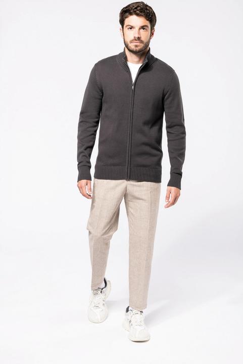 Produktbild Kariban Strickjacke mit Reissverschluss (S)