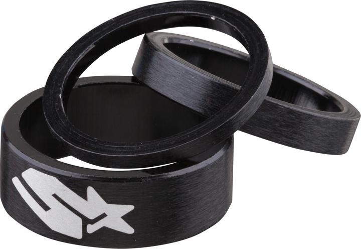 Produktbild Spank Spacer Kits Alu 1"1/8 schwarz