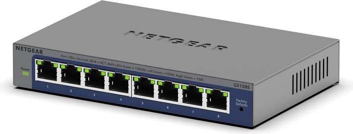 Netgear GS108E (8 Ports)