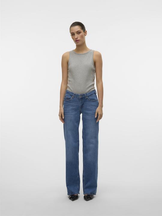 Produktbild Vero Moda VMVANESSA Niedrige Taille Weiter Beinschnitt Jeans Hose mit weitem Beinschnitt (25)
