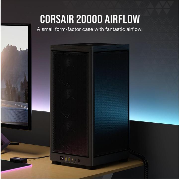 Actual product image Corsair 2000D Airflow (Mini-ITX)