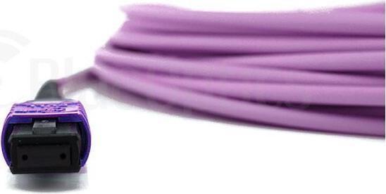 Actual product image BlueOptics Fibre optic MTP/8xSC duplex breakout cable OM4 20 metres (20 m)