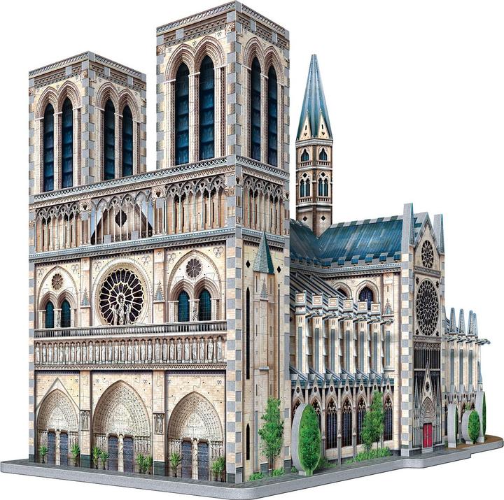 Produktbild Wrebbit 3D Castles & Cathedrals: Notre-Dame de Paris (830 Teile) (830 Teile)