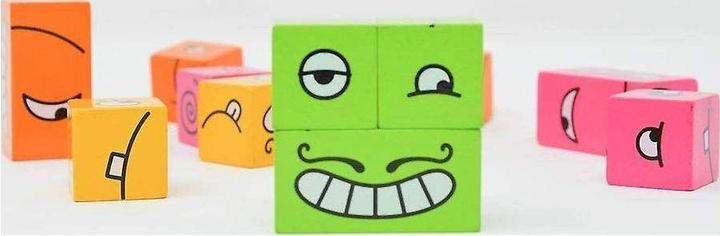 Actual product image Blue Orange Cubeez (French, German, English, Italian)