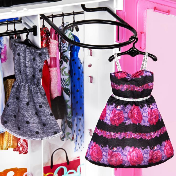 Produktbild Barbie Kleiderschrank mit Puppe