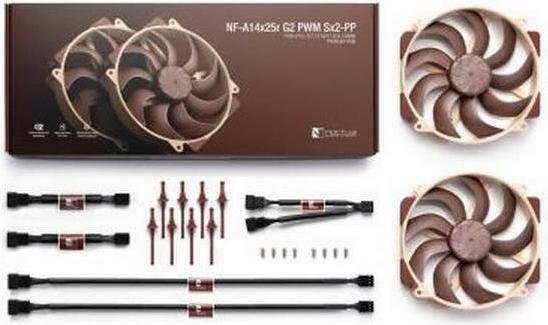 Produktbild Noctua NF-A14x25r G2 PWM Sx2-PP (140 mm, 1 x)