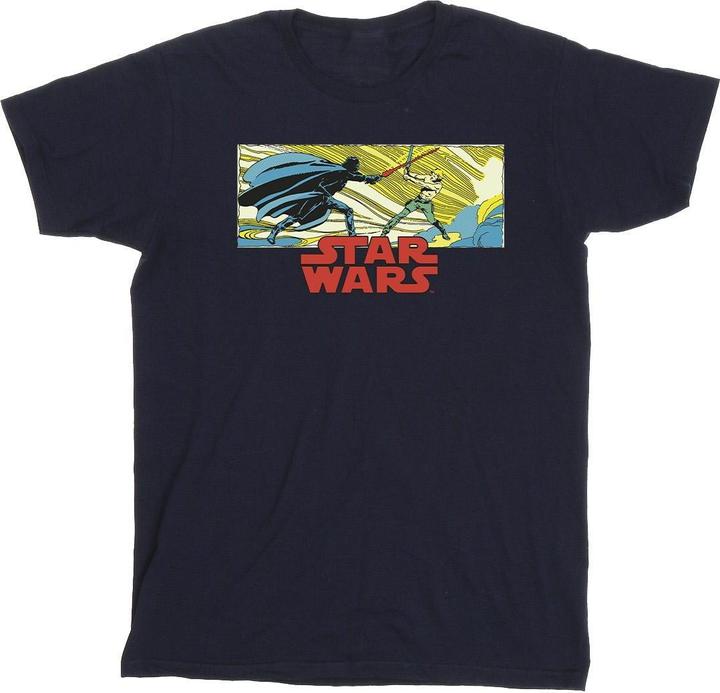 Produktbild Star Wars Comic Strip Luke And Vader TShirt (5XL)