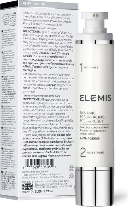 Produktbild Elemis Dynamic Resurfacing Peel & Reset (Peeling, 30 ml)