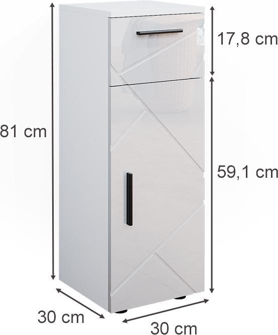 Produktbild Vicco Irma (30 x 30 x 81 cm)