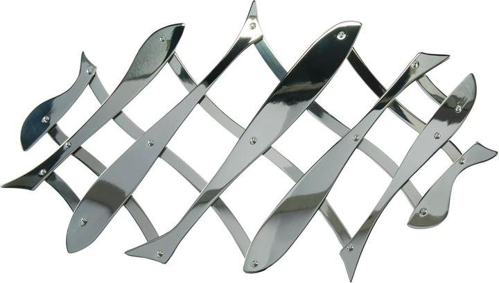 Alessi Untersatz silberfarben (1 x, Pfannenuntersetzer)