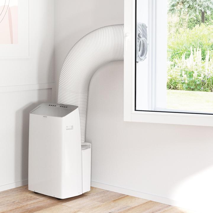 Actual product image Inventum AC127WSET - Mobiele airco - 3-in-1 functie - 8,8 m groot bereik - Wit (12000 BTU/h)