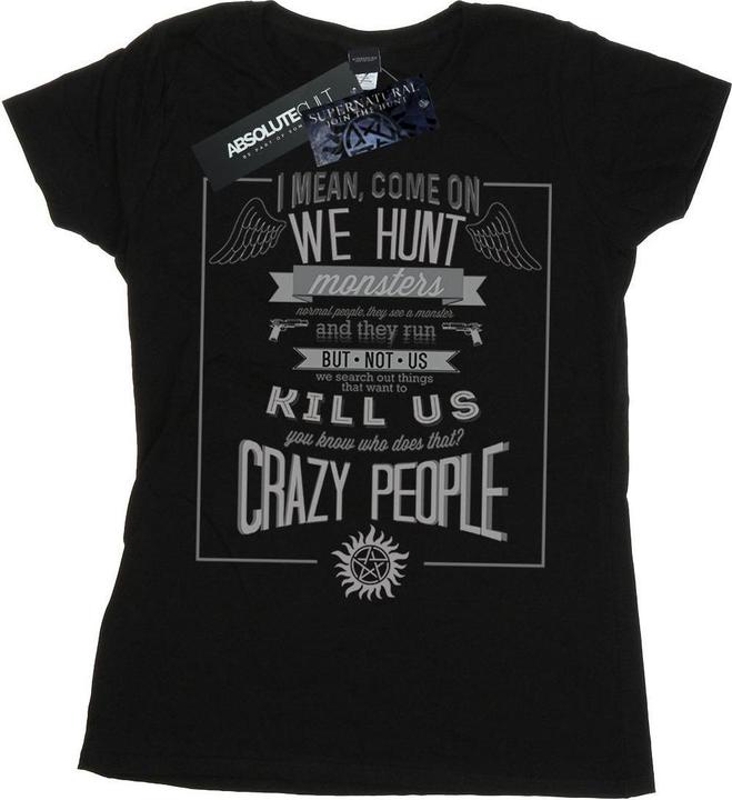 Supernatural Crazy People TShirt (XL)