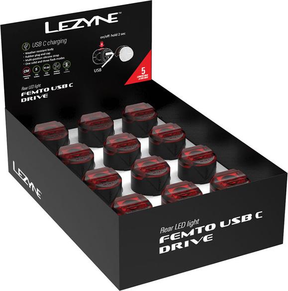 Immagine prodotto Lezyne Unità USB C Femto Set posteriore V2