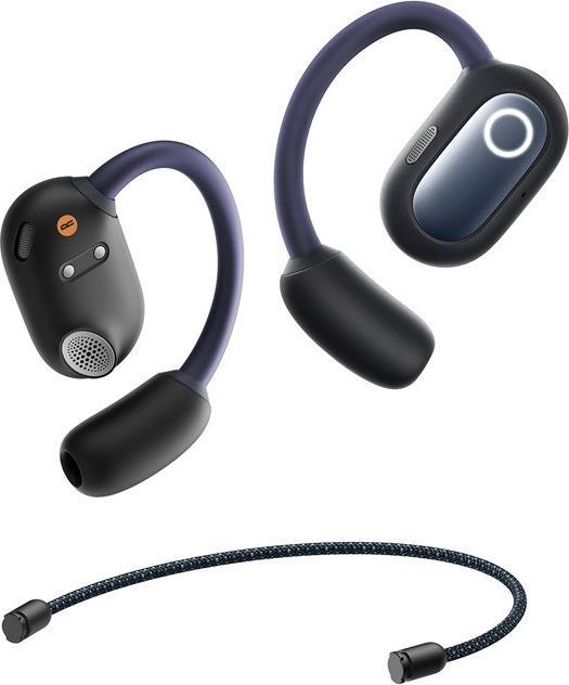 Immagine prodotto Baseus Eli Fit Open- Ear Headset Drahtlose Konnektivität/Musik USB Typ-C Bluetooth Schwarz (7.50 h, Senza fili)