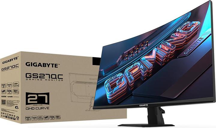 Produktbild Gigabyte GS27QC (2560 x 1440 Pixel, 27")