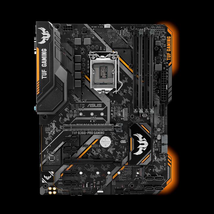 Produktbild ASUS TUF B360-Pro Gaming (LGA 1151, Intel B360, ATX)