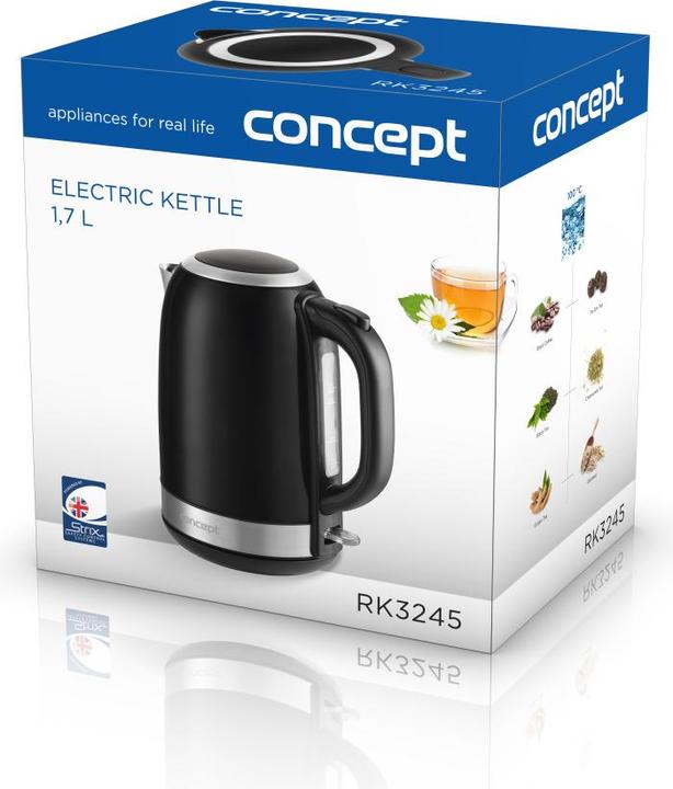 Produktbild Concept 1.7 L kettle RK3245 black (1.70 l, EU-Stecker)
