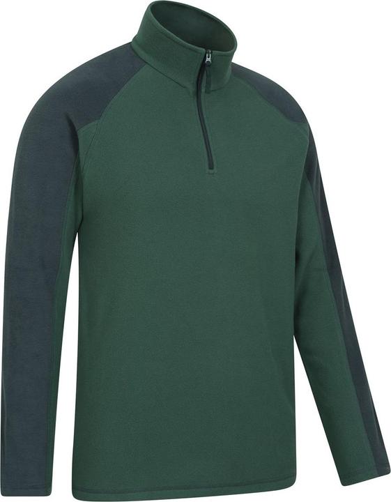 Immagine prodotto Mountain Warehouse Top in pile Ashbourne II con mezza zip da uomo (L)
