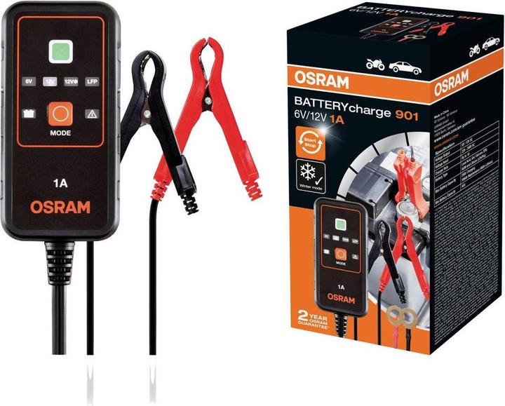 Immagine prodotto Osram Caricatore di batterie (12V, 6V)