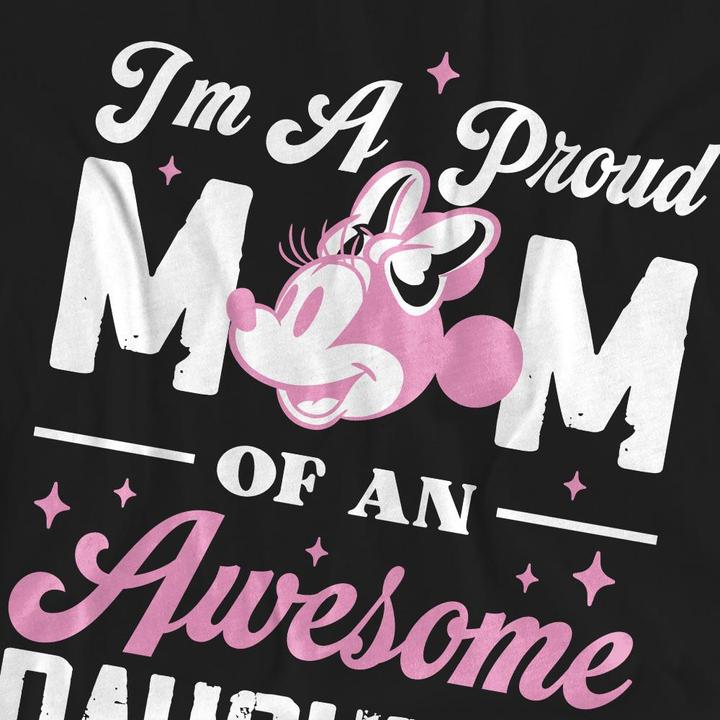 Produktbild Minnie Mouse Proud Mom Awesome Daughter TShirt (M)